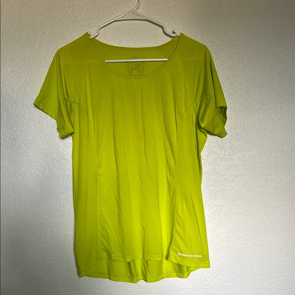 Noble Outfitters Women's Lime Green Top
